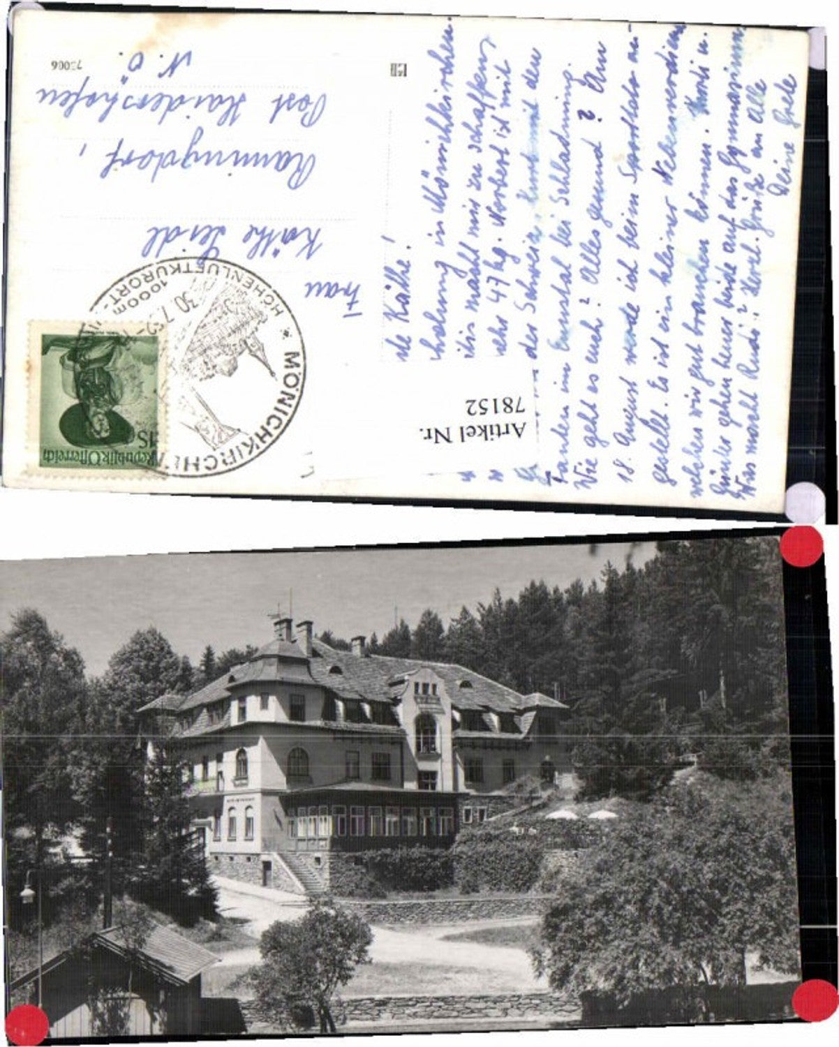 78152,Mönichkirchen am Wechsel Hotel Cafe Gasthaus