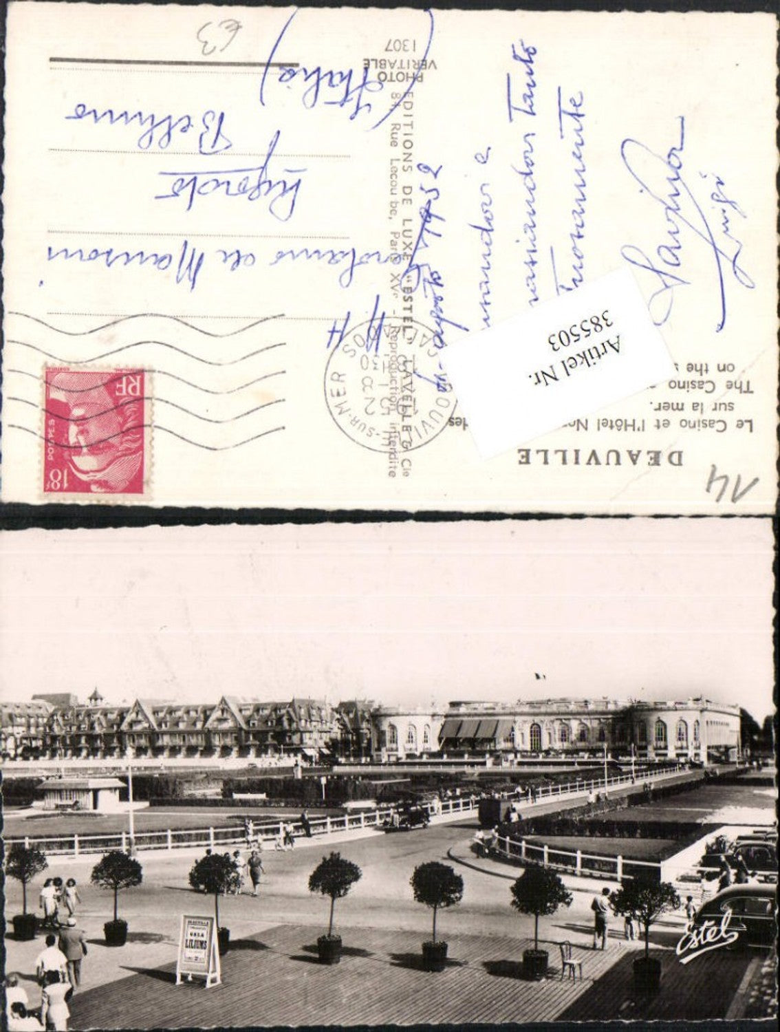385503,Basse-Normandie Calvados Deauville Le Casino et l'Hotel Normandy