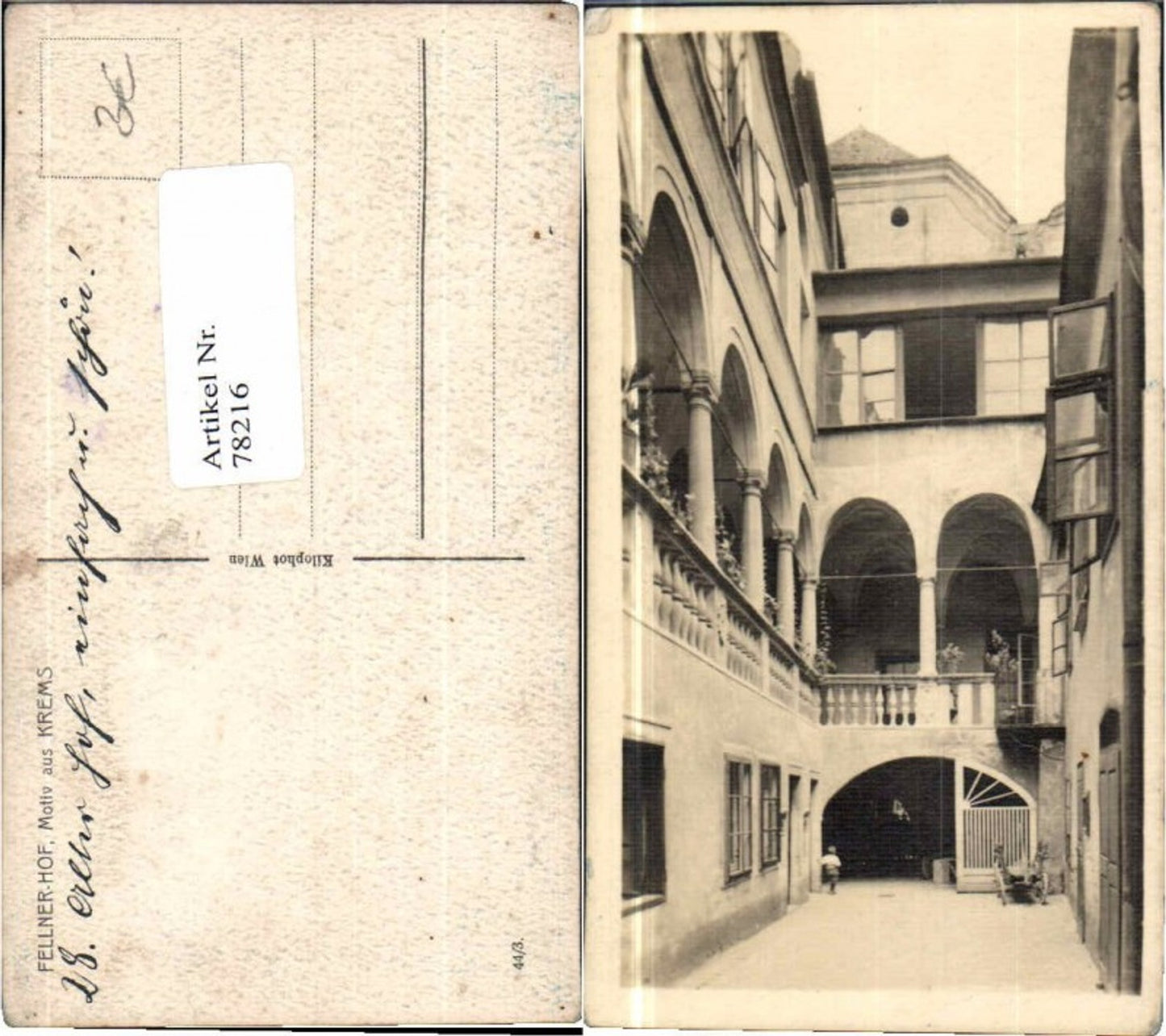 78216,Krems a.d. Donau Fellner Hof Kilophot 44-3