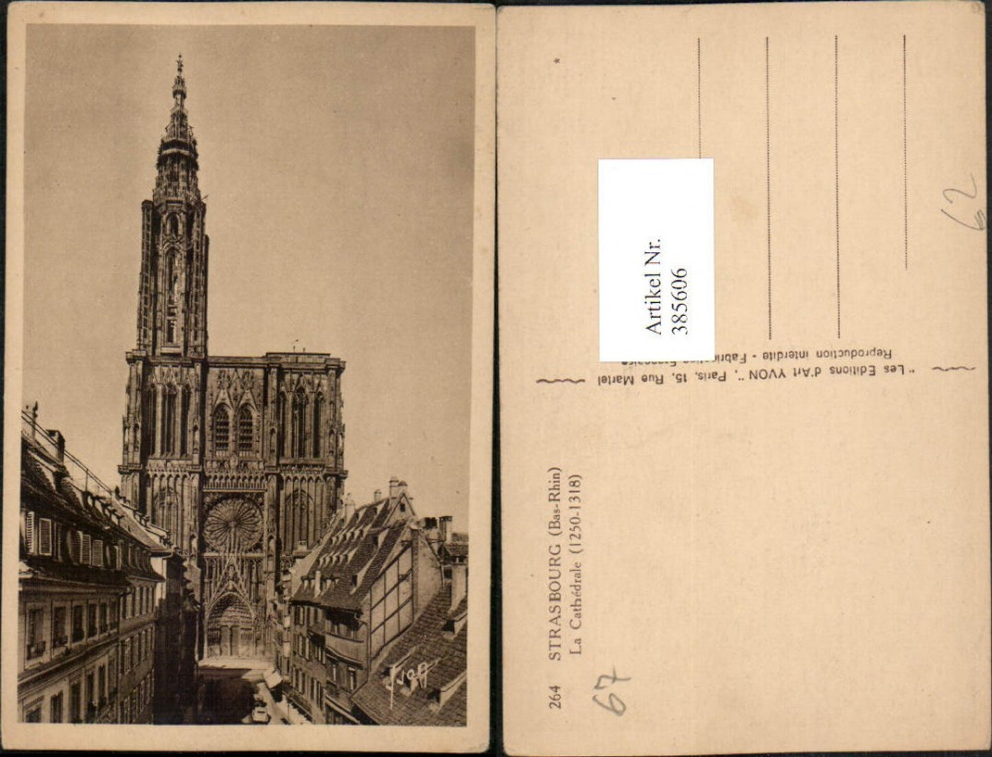 385606,Elsass Bas-Rhin Strasbourg Straßburg La Cathedrale Kirche