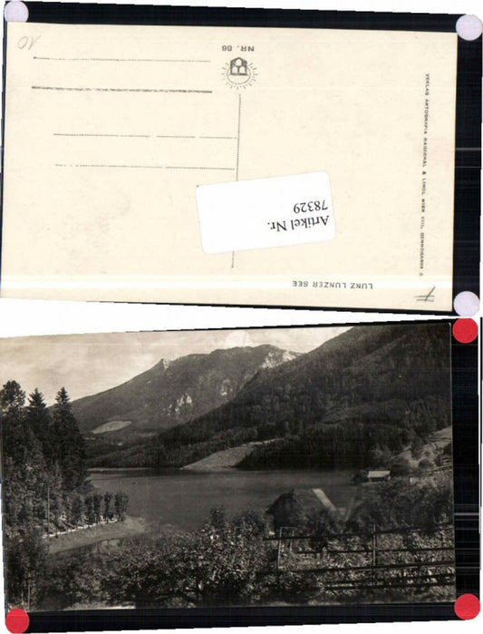 78329,Lunz am See Seltene Partie zum See 1925
