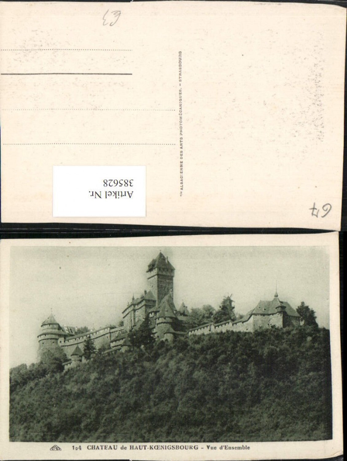 385628,Elsass Bas-Rhin Orschwiller Chateau de Haut-Koenigsburg Hohkönigsburg