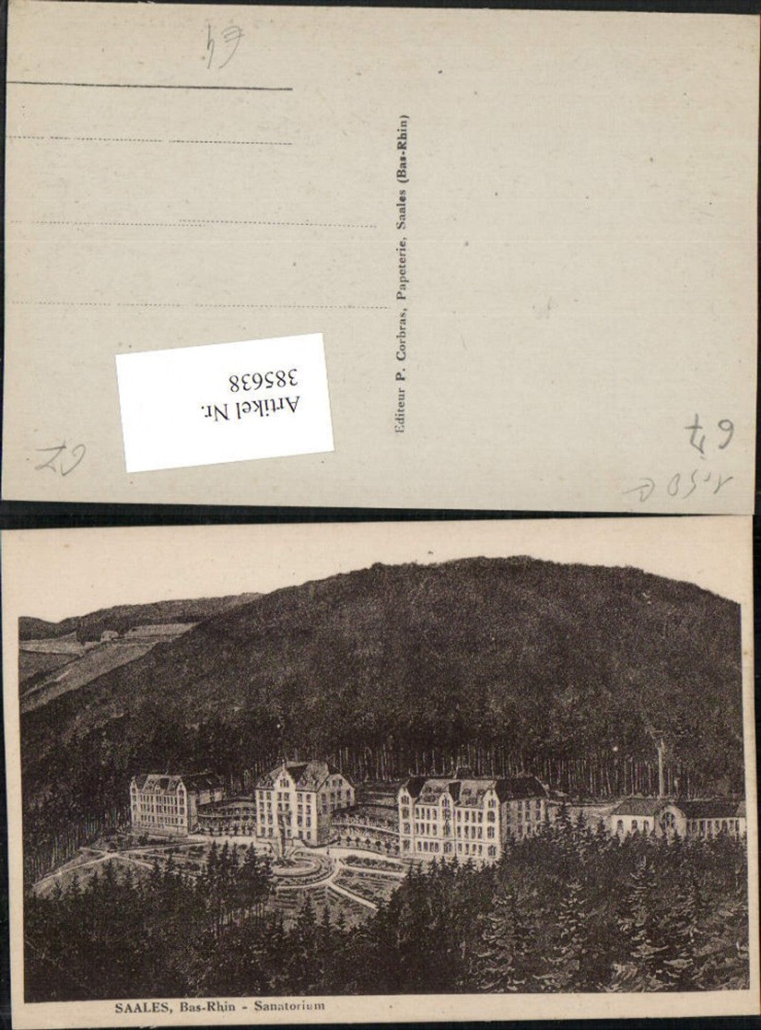 385638, Alsace Bas-Rhin Saales Sanatorium