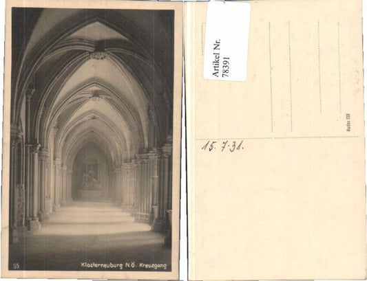 78391,Klosterneuburg b. Wien 1931