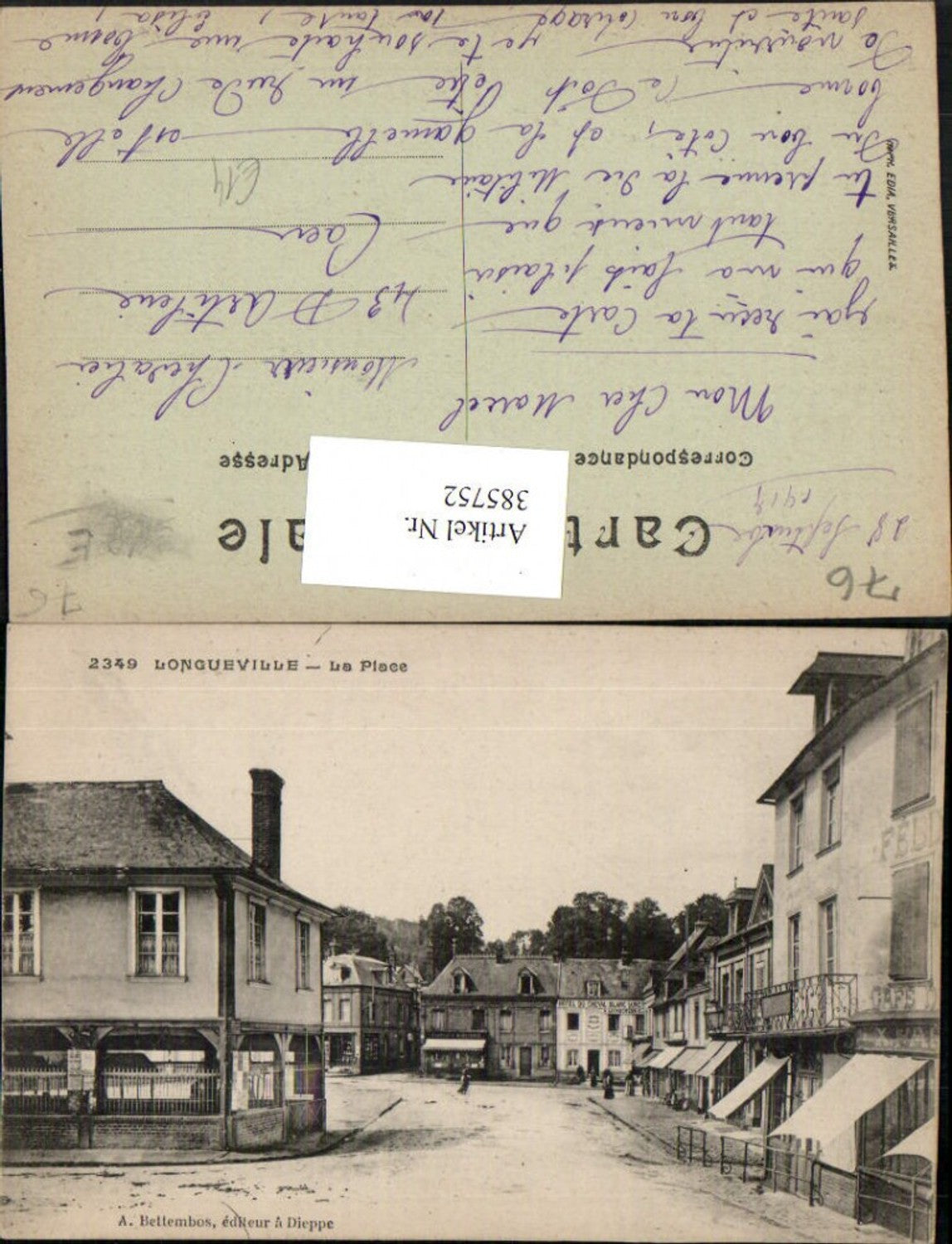 385752,Haute-Normandie Seine-Maritime Longueville La Place Platz