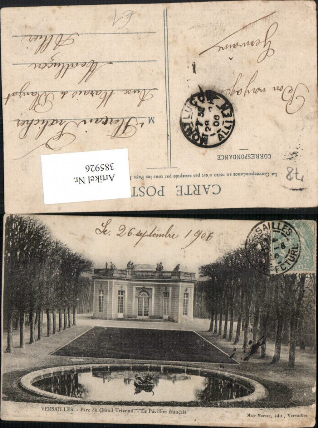 385926,Ile-de-France Yvelines Versailles Parc du Grand Trianon Le Pavillon Francais