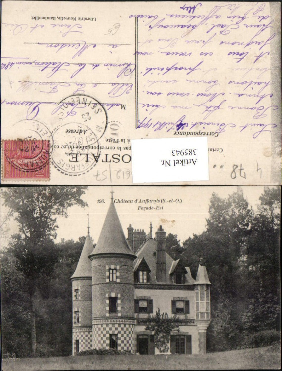 385943,Ile-de-France Yvelines Chateau d'Auffargis Schloss