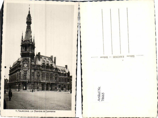78665,Tourcoing Rathaus 1925