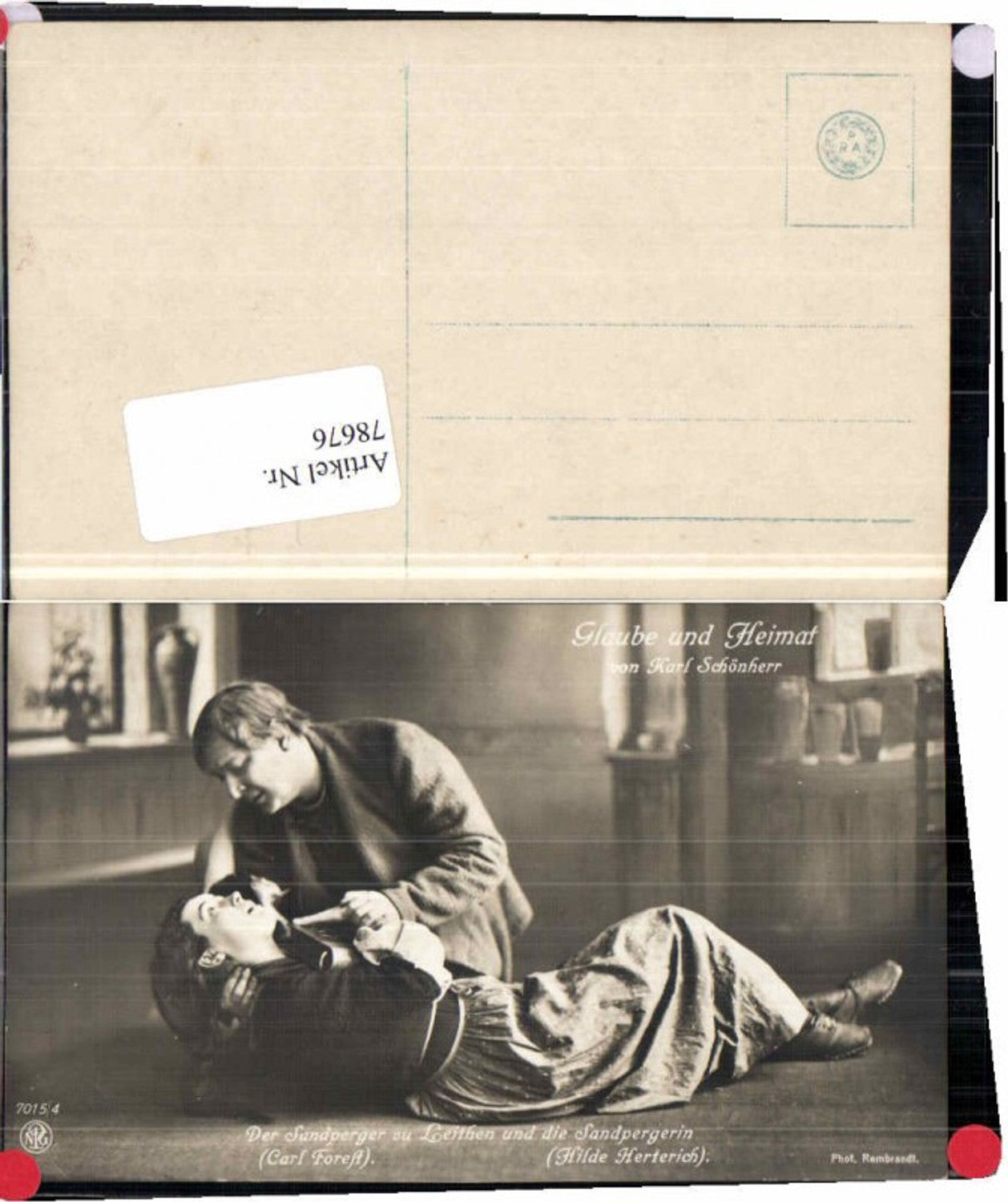 78676,NPG 7015-4 Carl Forest Hilde Herterich Karl Schönherr