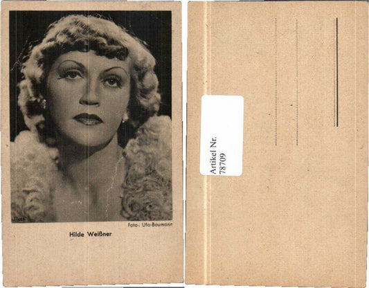 78709,Hilde Weißner m. Ohrringen Ohrringe Ross Verlag