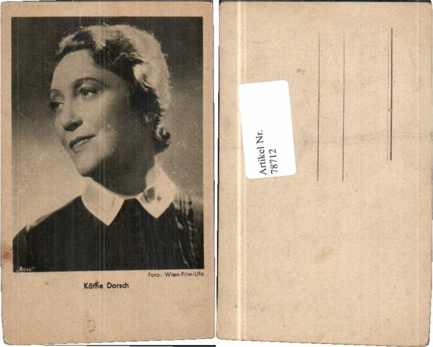 78712,Käthe Dorsch Ross Verlag