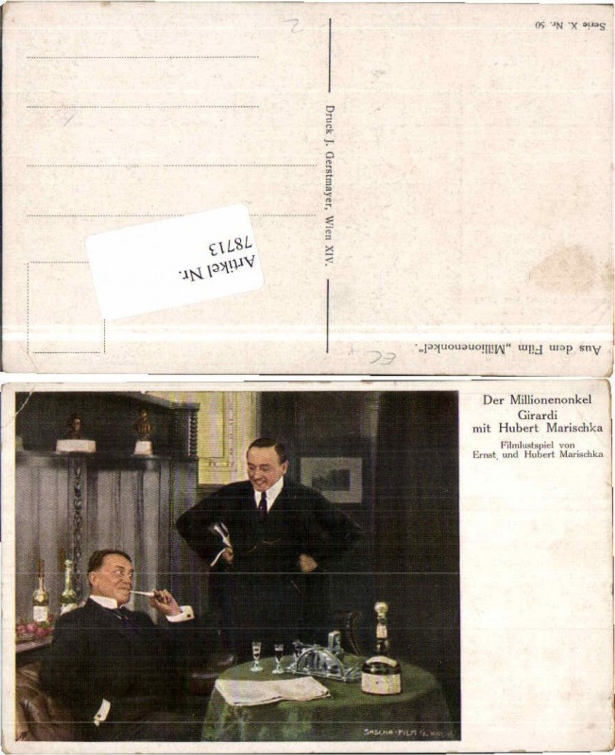 78713,Millionenonkel Hubert Marischka Schnaps Likör