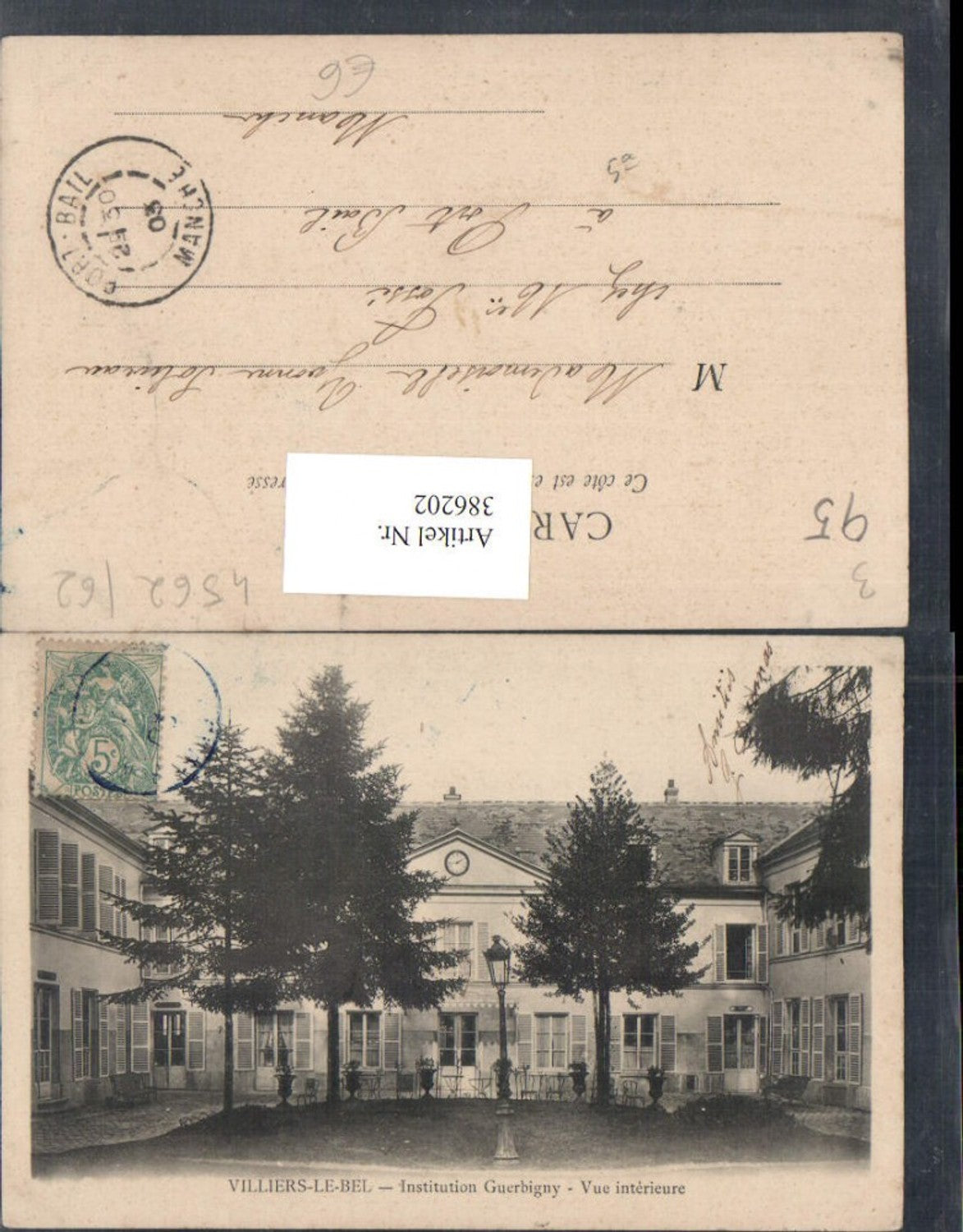 386202,Ile-de-France Val-Oise Villiers-le-Bel Institution Guerbigny Gebäude
