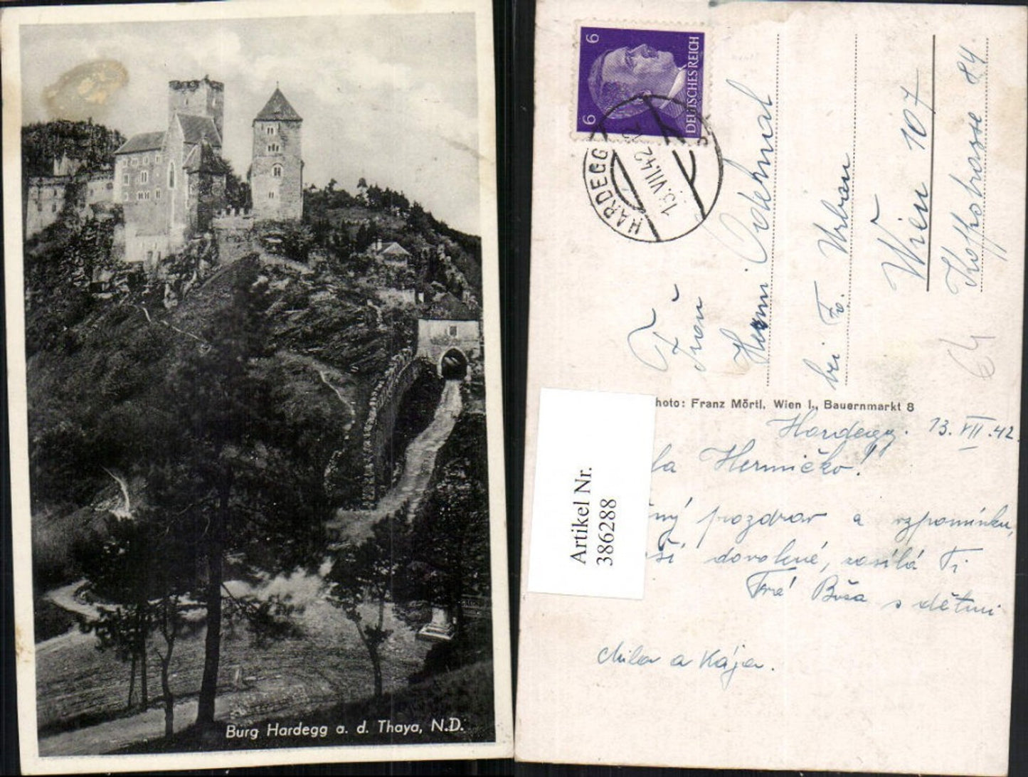386288,Burg Hardegg an d. Thaya