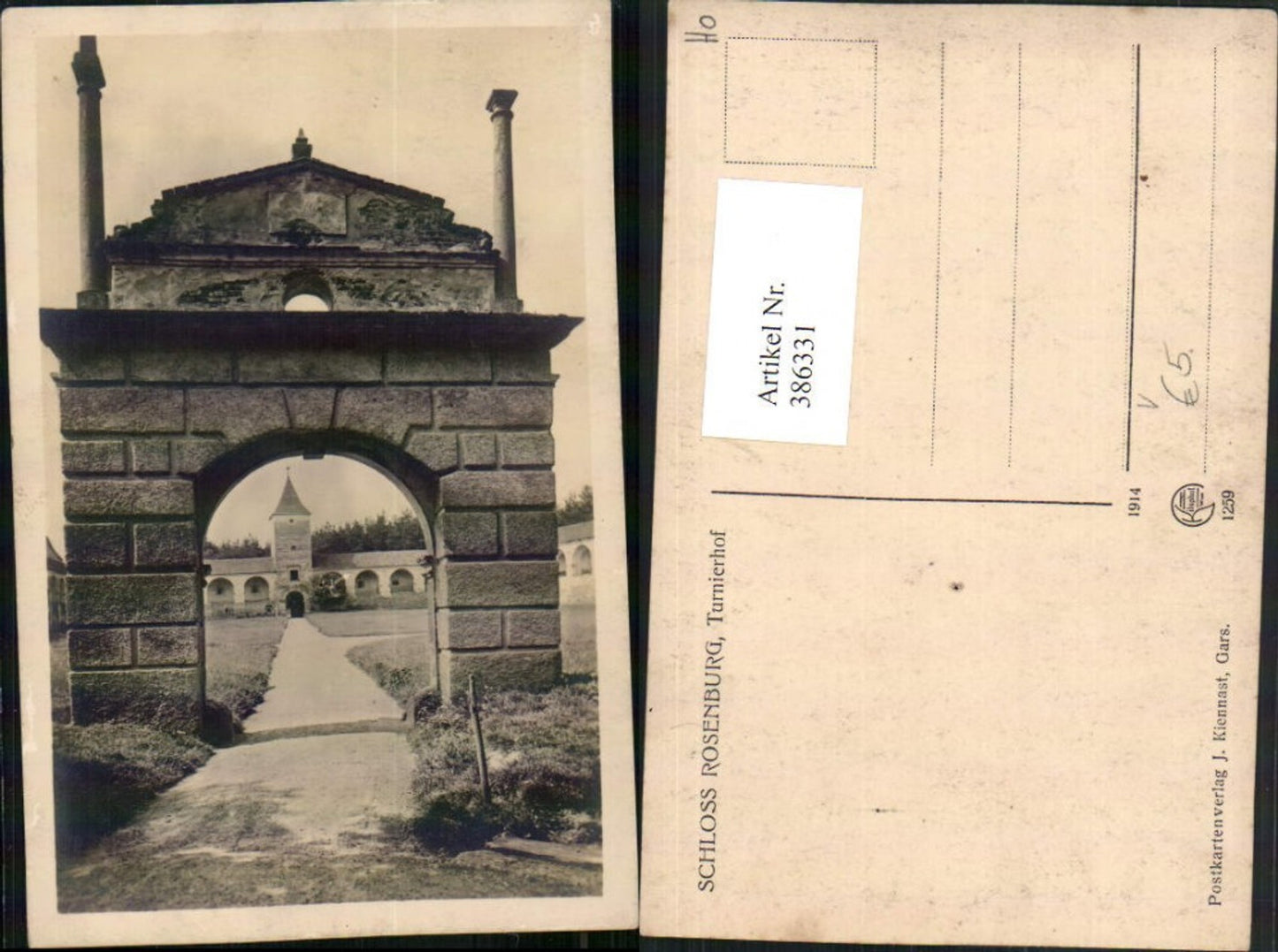 386331,Schloss Rosenburg Turnierhof pub Kilophot 1259