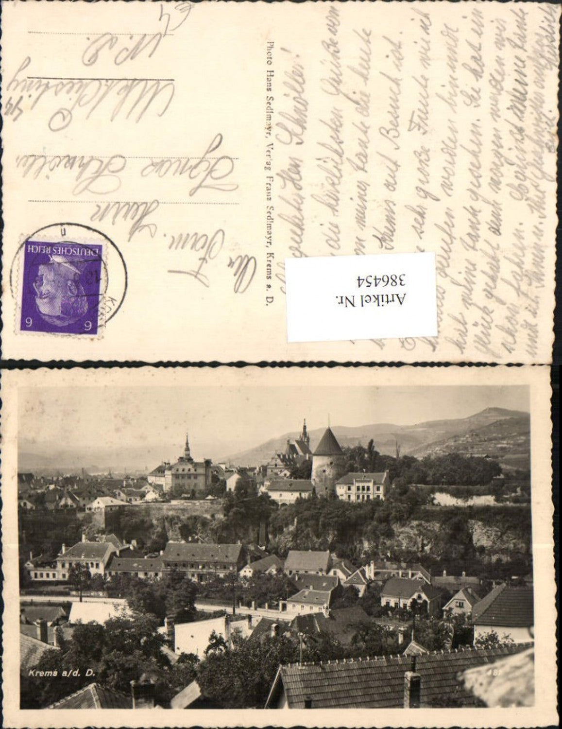 386454,Krems an d. Donau Teilansicht