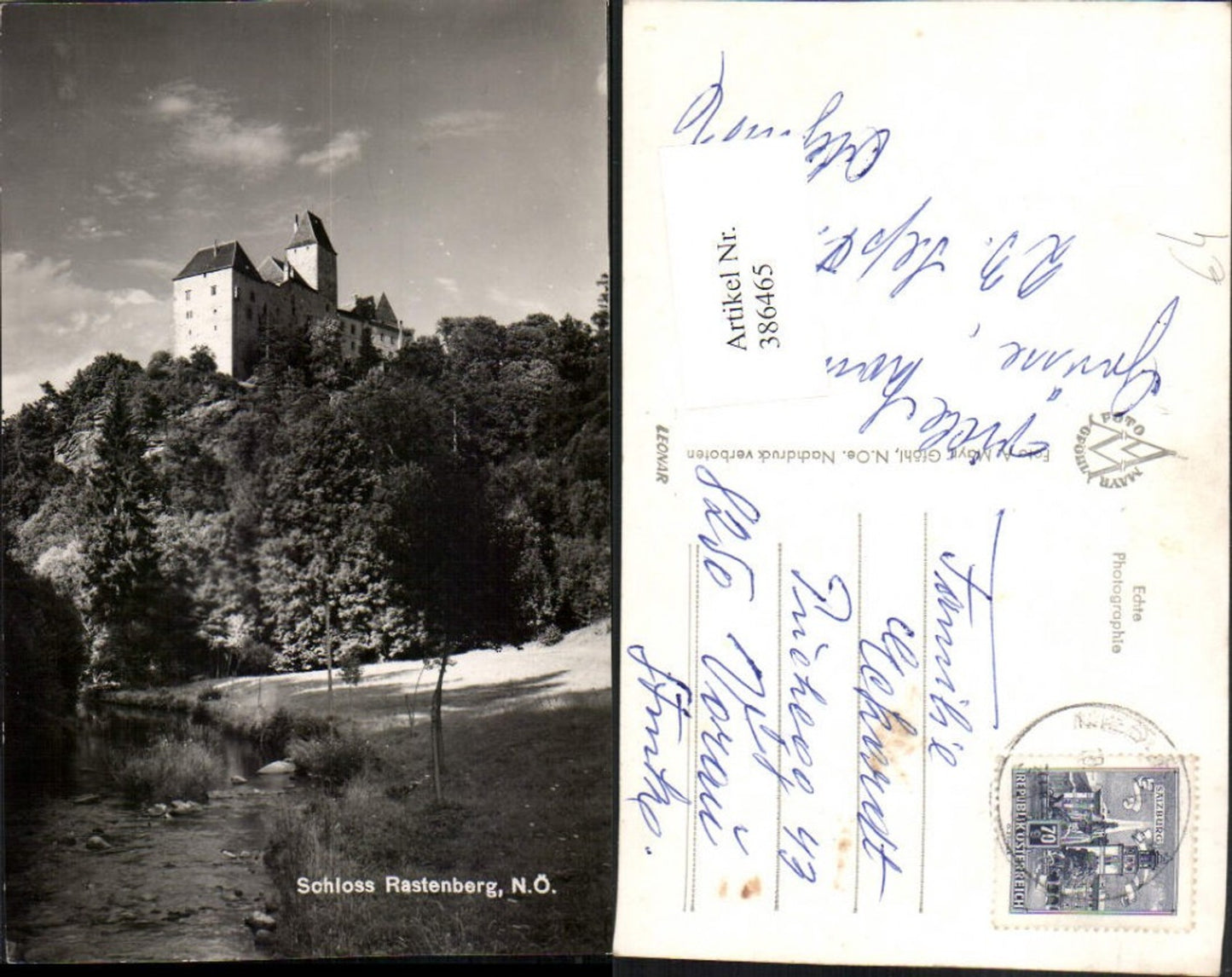 386465,Schloss Burg Rastenberg b. Rastenfeld