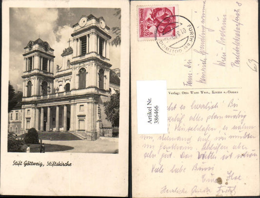 386466,Stift Göttweig Stiftskirche Kirche