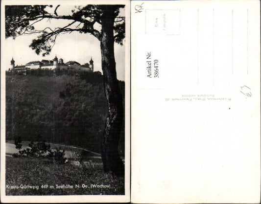 386470,Krems Stift Göttweig in d. Wachau