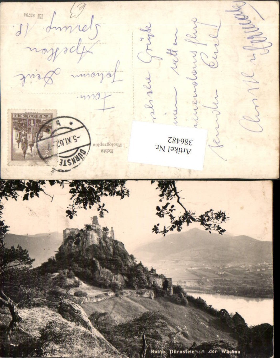 386482,Ruine Dürnstein in d. Wachau