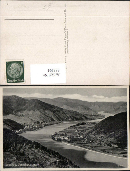 386494,Wachau Donaulandschaft m. Spitz an d. Donau