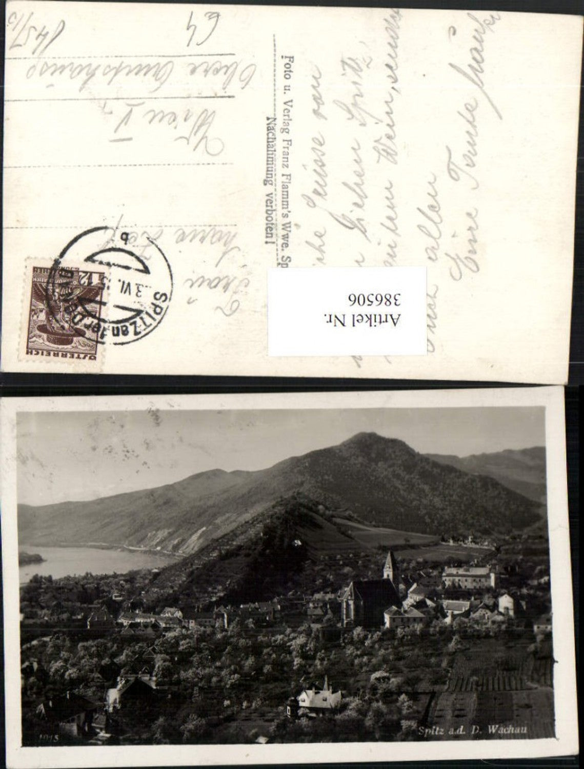 386506,Wachau Spitz an d. Donau Totale Kirche