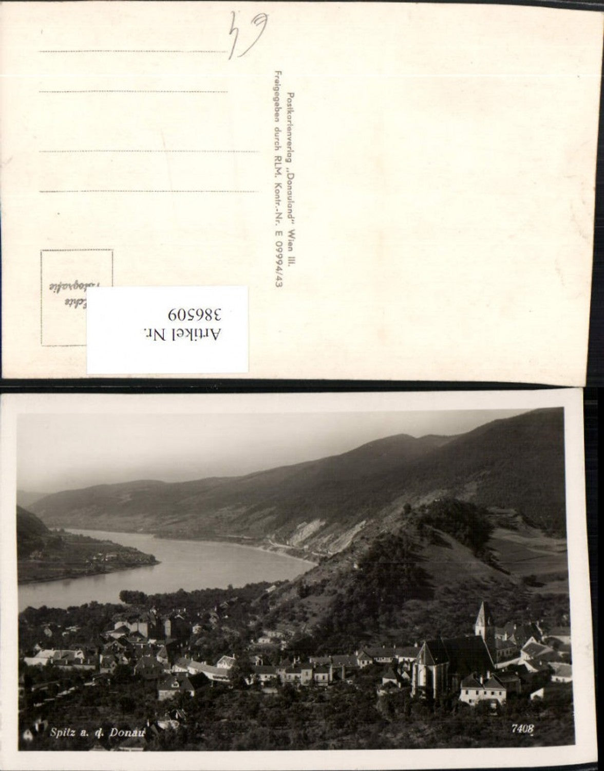 386509,Spitz an d. Donau Totale Kirche