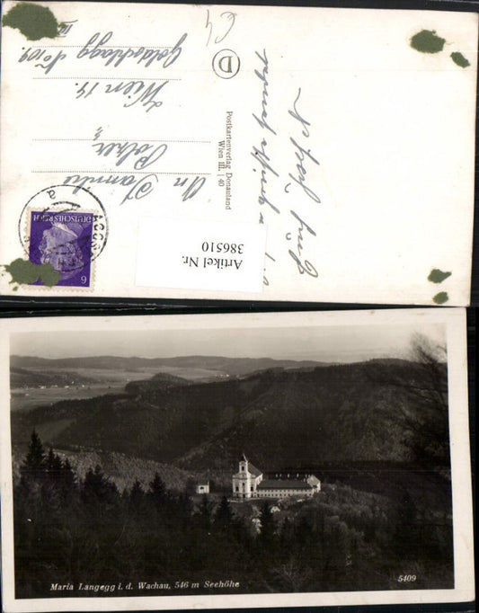 386510,Maria Langegg in d. Wachau b. Mautern Kirche
