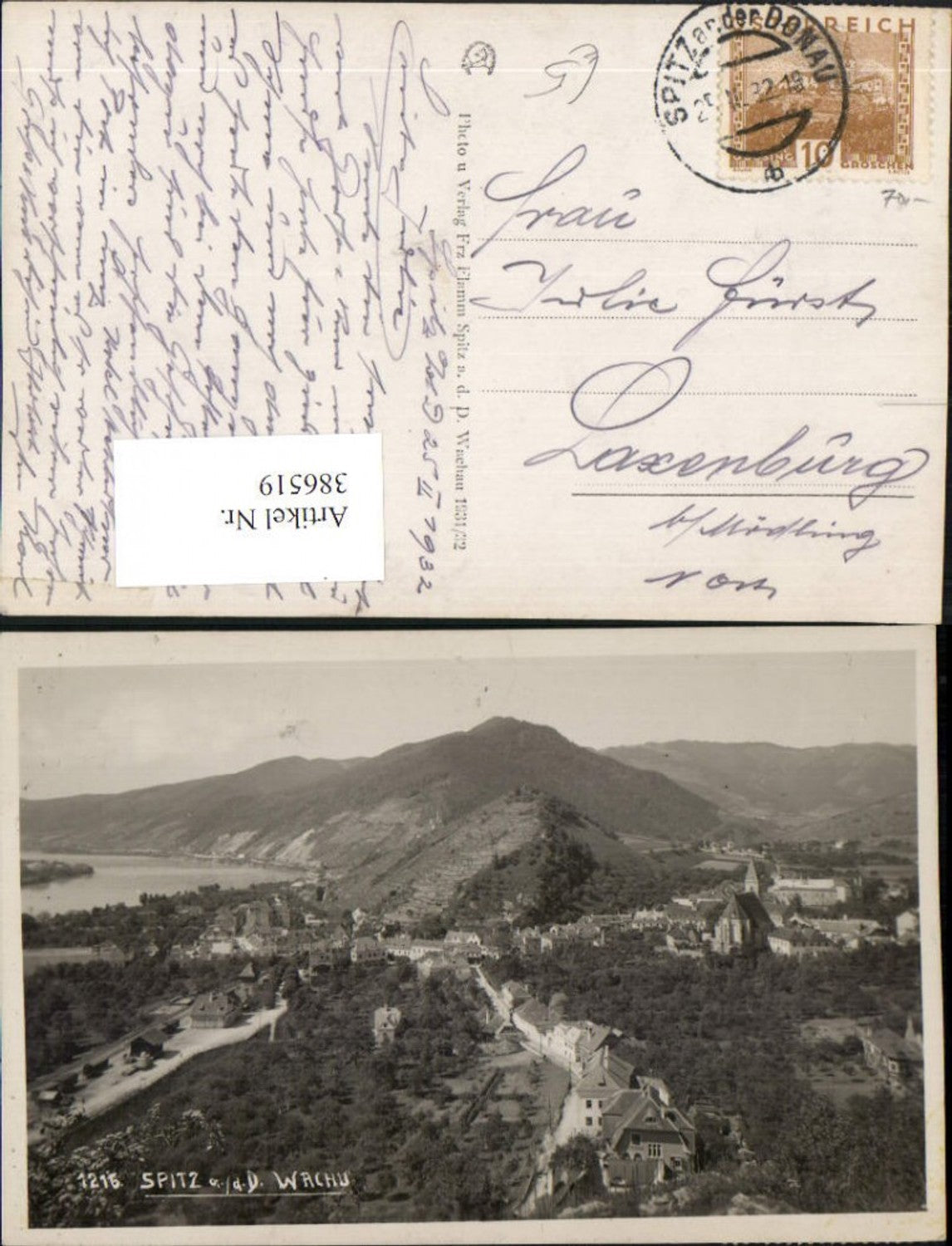 386519,Wachau Spitz an d. Donau Totale