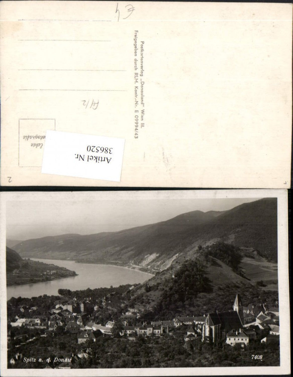 386520,Spitz an d. Donau Totale Kirche