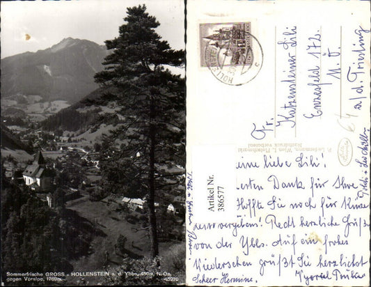 386577,Groß-Hollenstein an d. Ybbs Totale geg. Voralpe