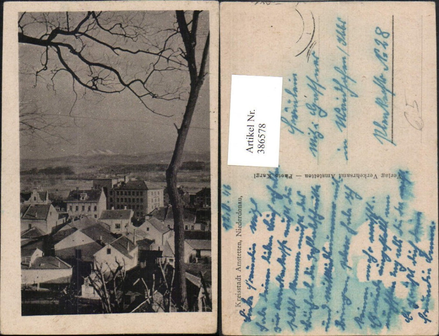 386578,Amstetten Teilansicht