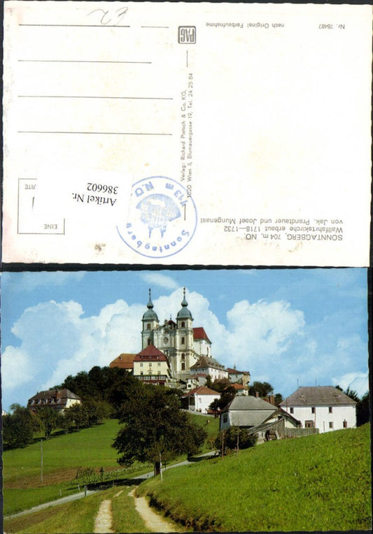 386602,Sonntagberg Wallfahrtskirche Basilika Kirche