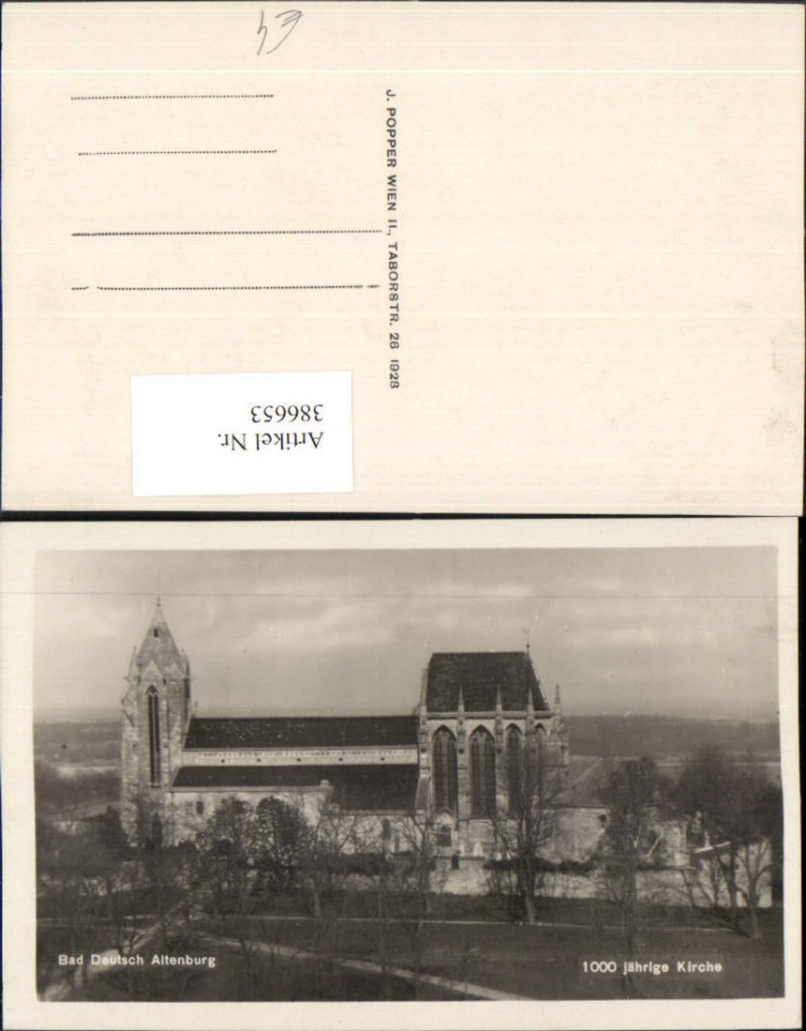 386653,Bad Deutsch-Altenburg 1000-jährige Kirche