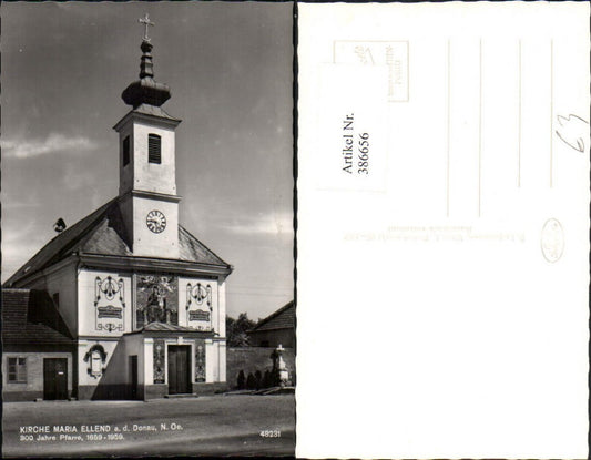 386656,Kirche Maria Ellend an d. Donau