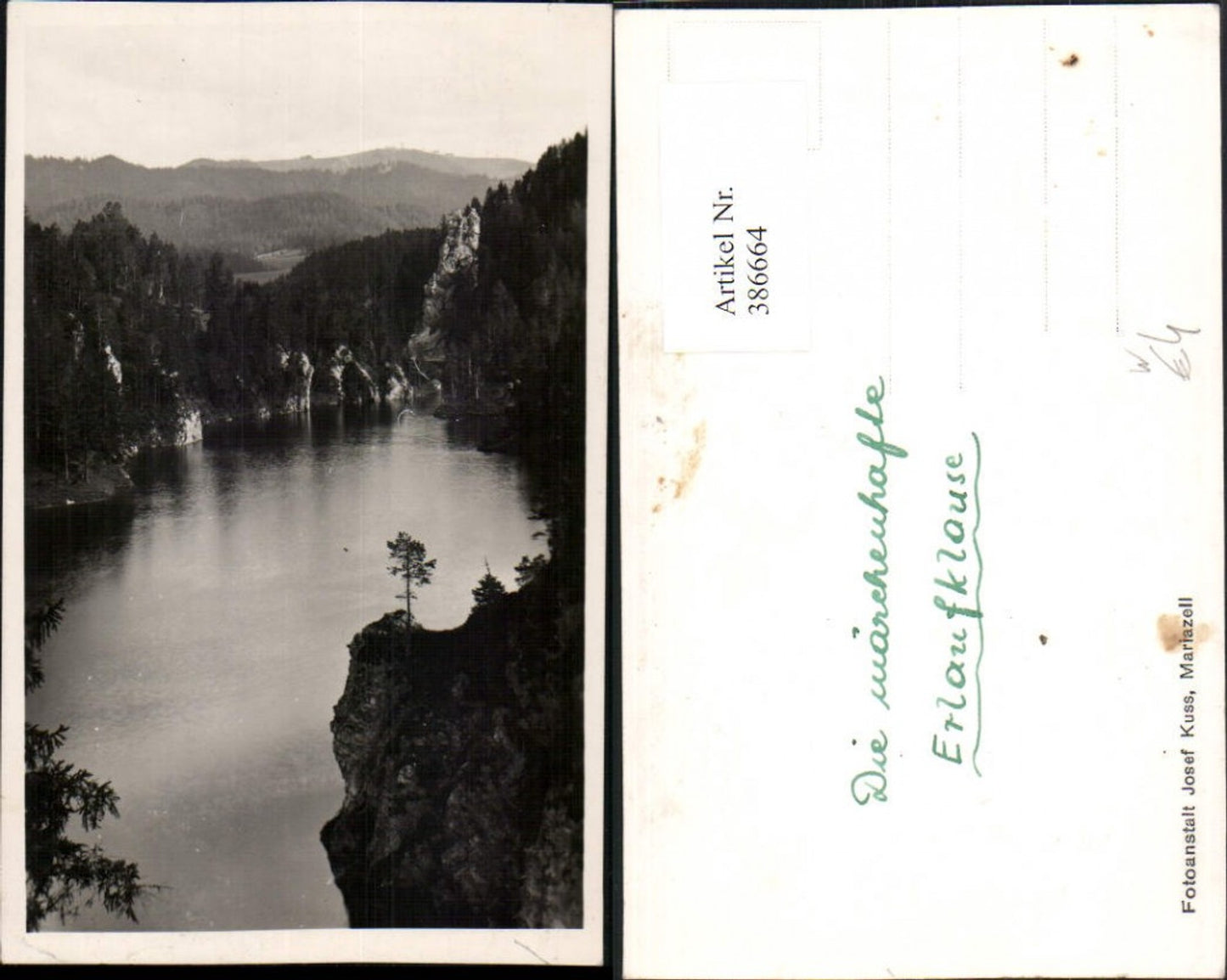 386664,Erlaufklause b. Mitterbach