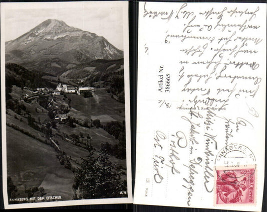 386665,Annaberg Totale m. Ötscher Bergkulisse