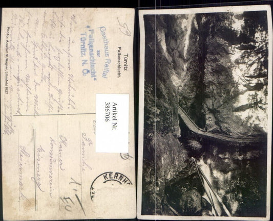 386706,Türnitz Falkenschlucht Schlucht