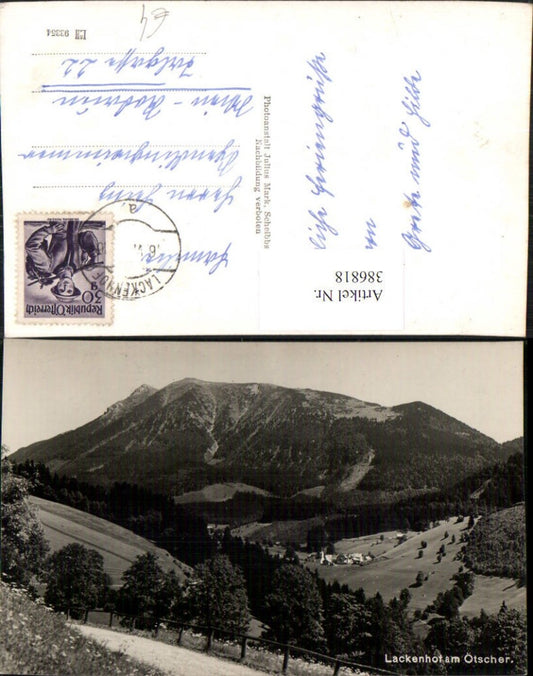 386818,Lackenhof am Ötscher Totale Bergkulisse