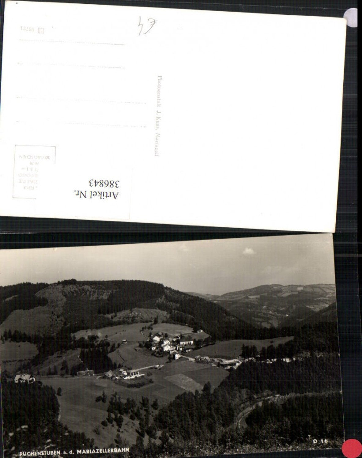 386843,Puchenstuben an d. Mariazellerbahn Totale