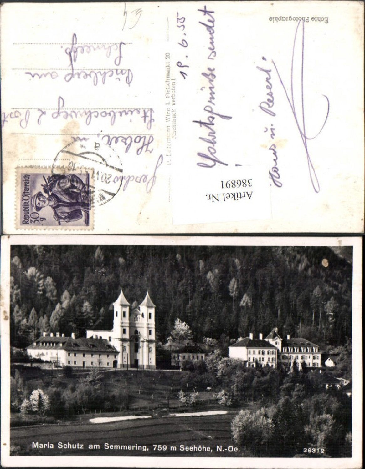 386891,Maria Schutz am Semmering Kirche