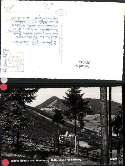 386918,Maria Schutz am Semmering Totale geg. Semmering