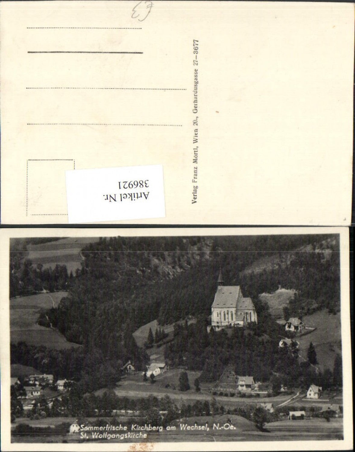 386921,Kirchberg am Wechsel St. Wolfgangskirche Kirche