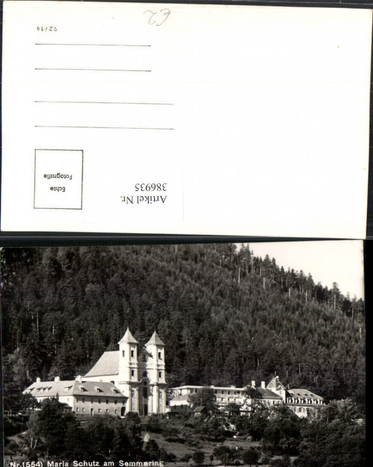 386935,Maria Schutz am Semmering Kirche
