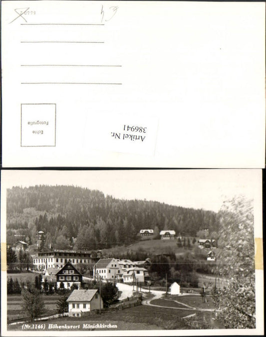 386941,Mönichkirchen am Wechsel Teilansicht Alpenhotel Lang