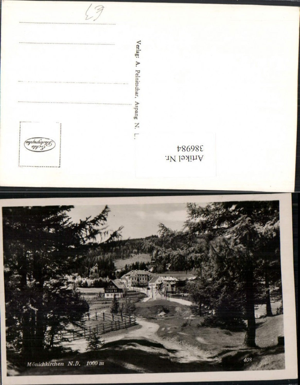 386984,Mönichkirchen am Wechsel Teilansicht Hotel Lang