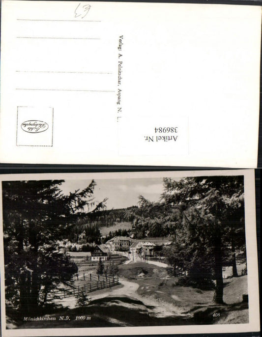 386984,Mönichkirchen am Wechsel Teilansicht Hotel Lang