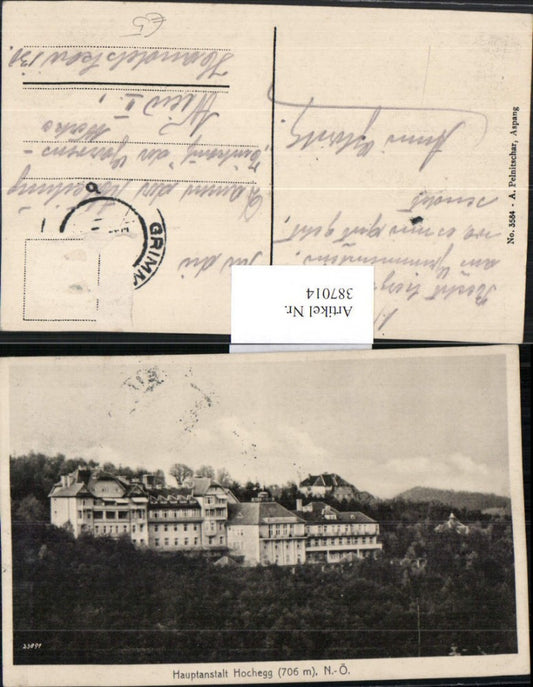387014,Hauptanstalt Hochegg b. Grimmenstein