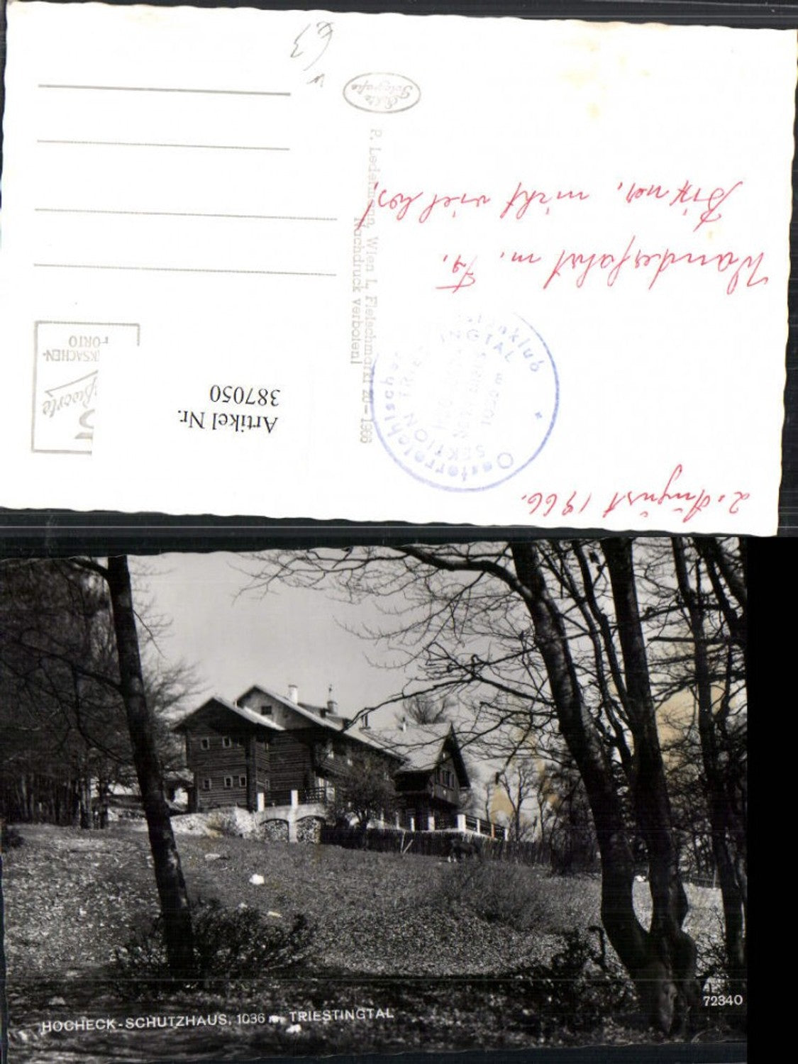 387050,Hocheck Schutzhaus Berghütte b. Furth an der Triesting