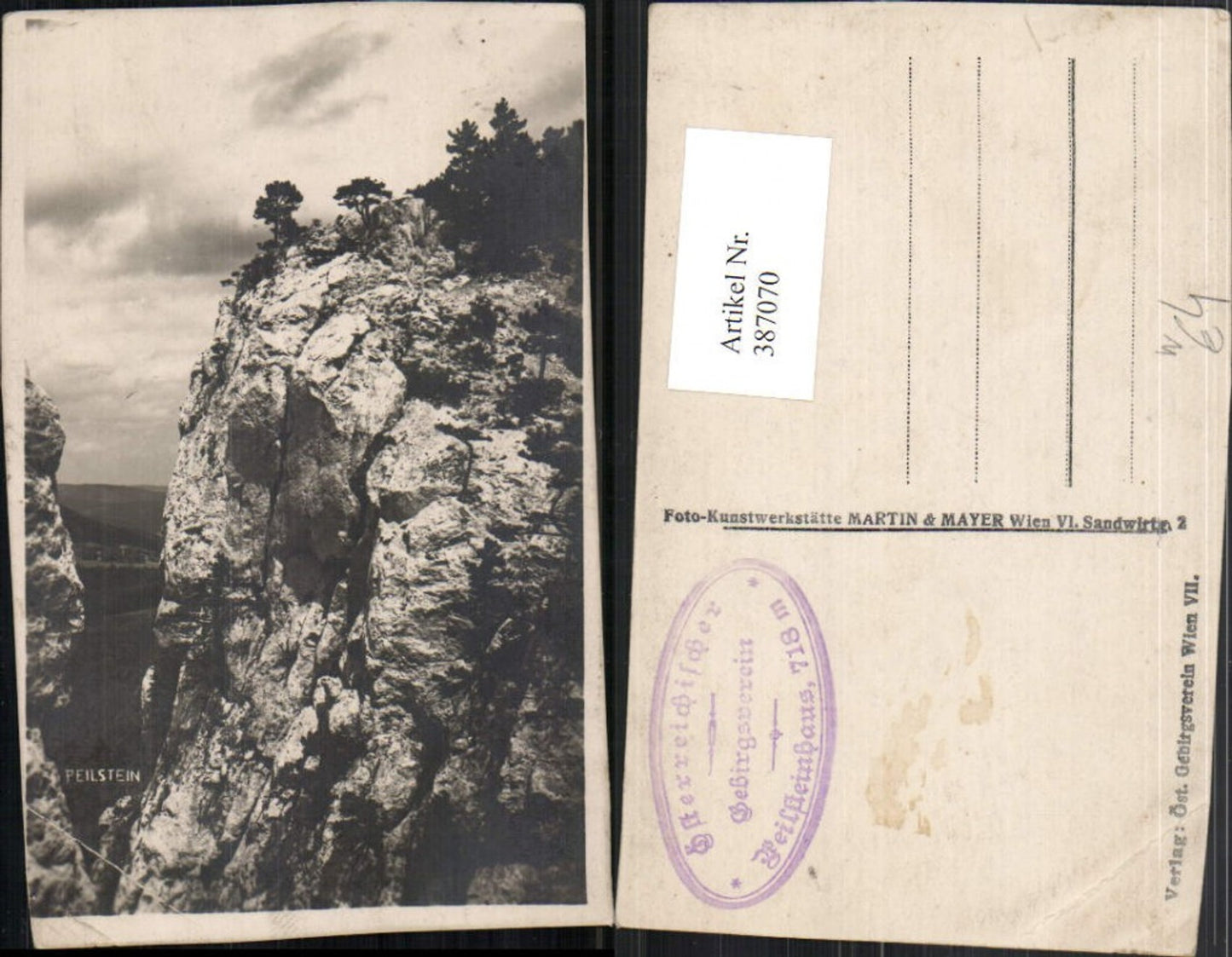 387070,Peilstein b. Altenmarkt an d. Triesting Felsen